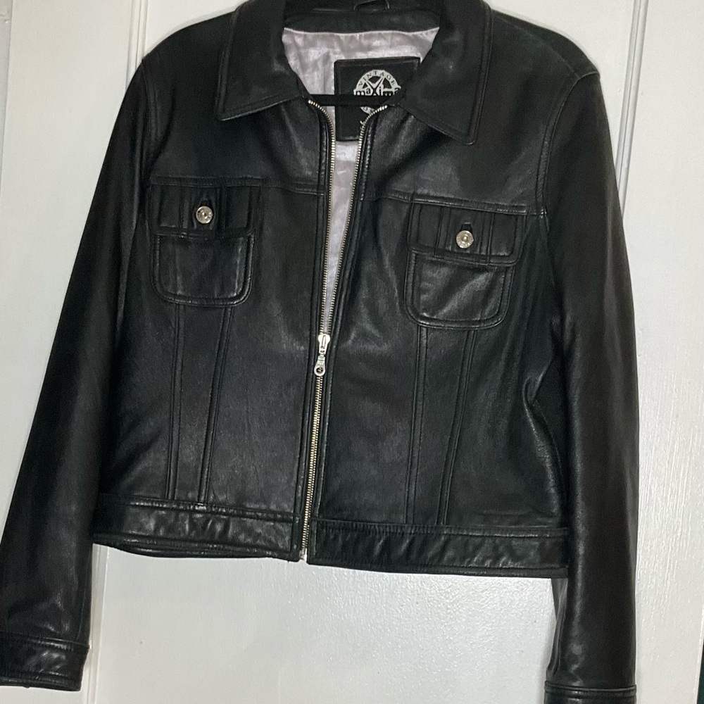 Wilsons Leather Classic Black Jacket
